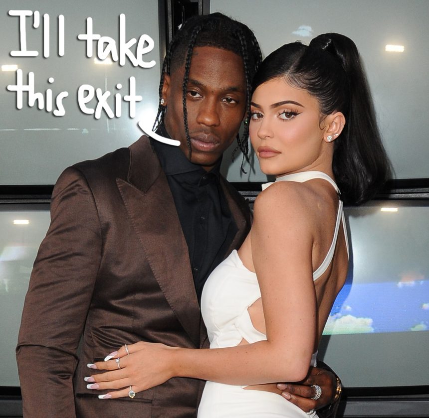 Travis Scott Thought Things With Kylie Jenner Were Moving ‘Too Fast Too Soon’! – Perez Hilton